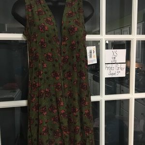 Xs Joy Vest Coverup Floral